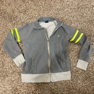 a1673-B5~ Gap Fit~Size XL Girls Top~Girls~Full Zip Fleece, Fleeces~Gray